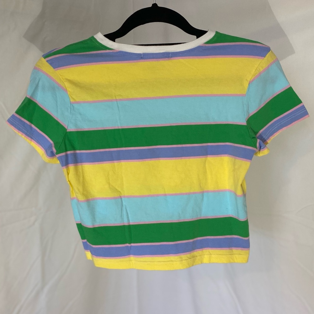 NOT INTERESTED Cropped Tee - Picture 2 of 3